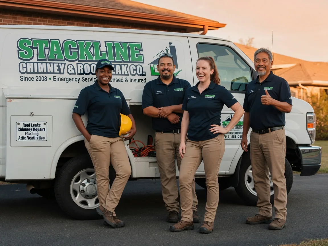 Chimney flashing repair company in Rains, SC